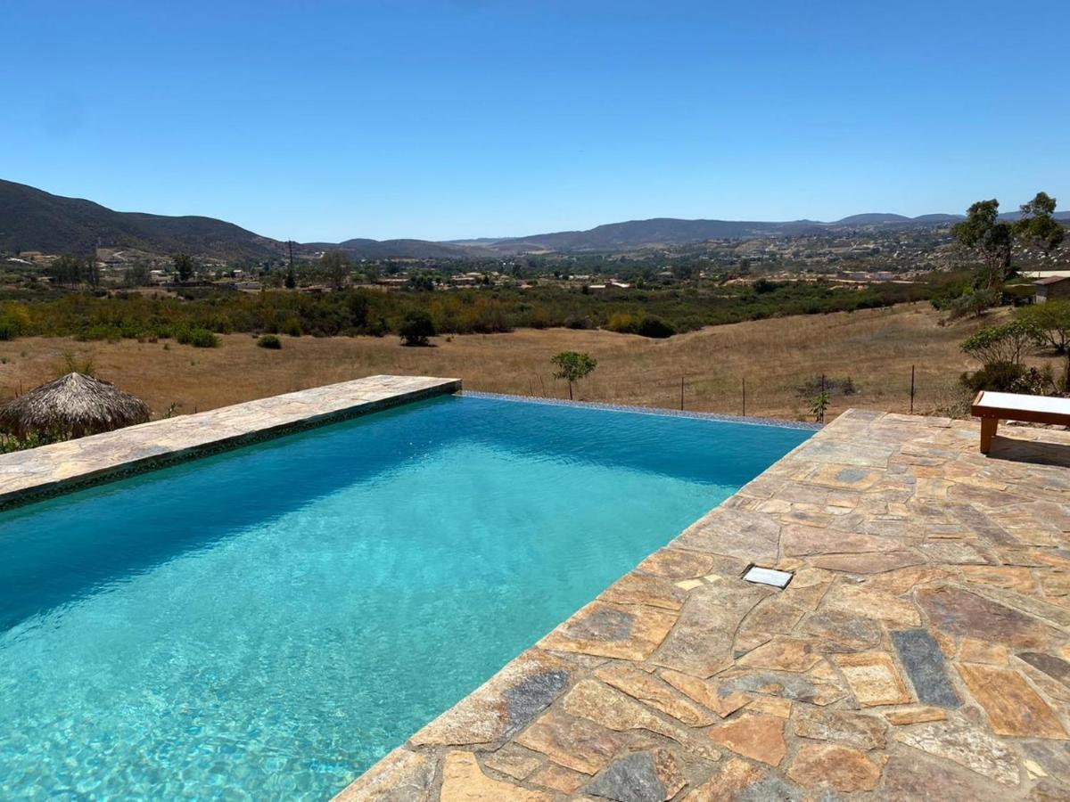 Chalet Nativo - Fabulous Terrace & Vineyard Valle de Guadalupe Exteriör bild